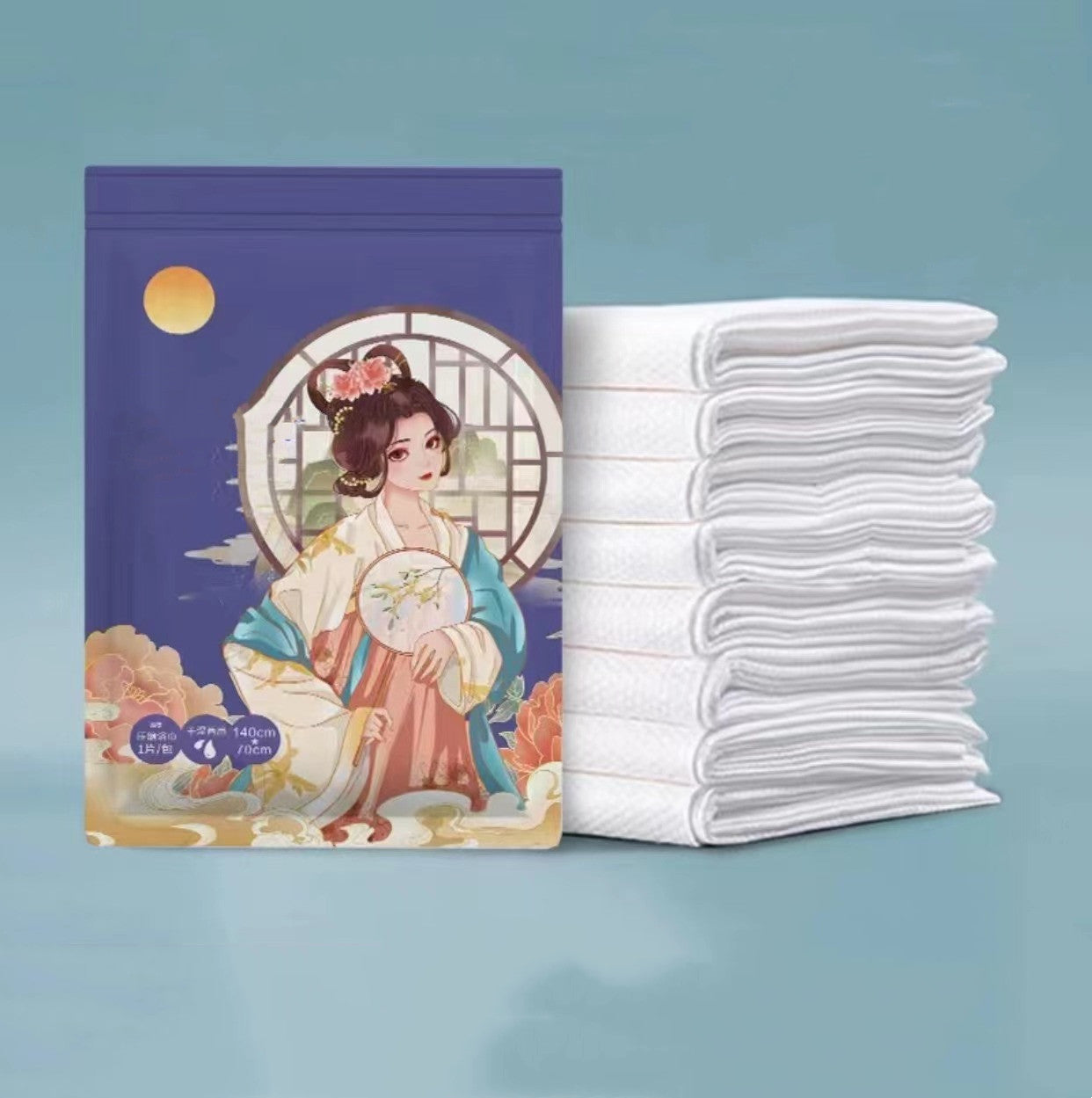 Travel-sized Compressed Disposable Towel
